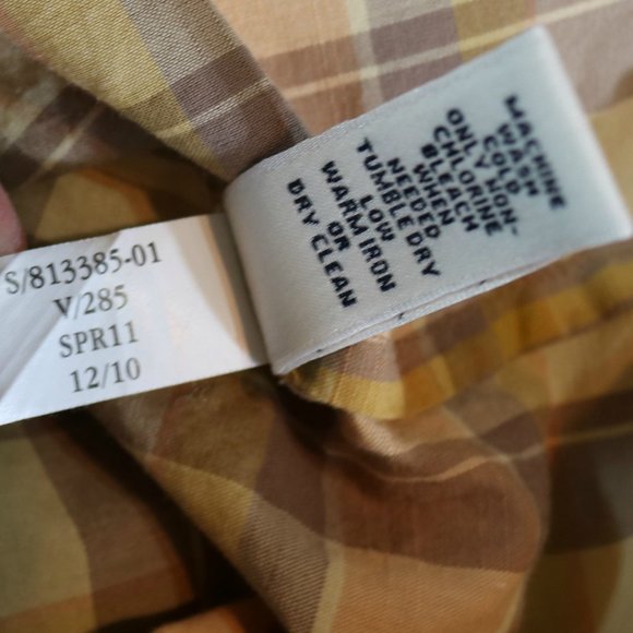 BR Quarter Button Plaid Tunic - Picture 8 of 8